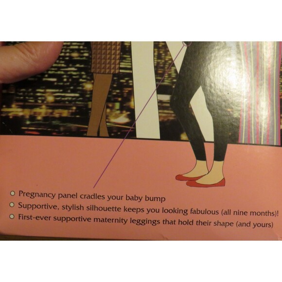 Assets By Spanx Marvelous Mama Lucky Leg Footless Tights Brown Size 1 - Picture 8 of 11
